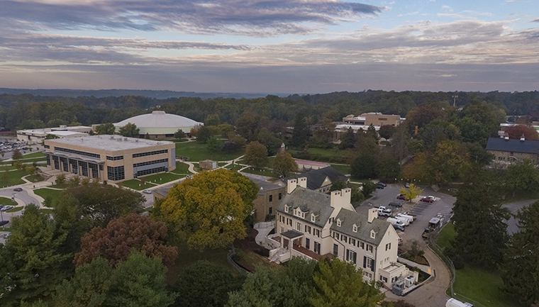 Aerial picture of Catonsville Campus